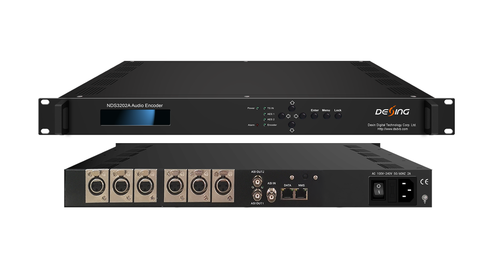 NDS3202A Dual Channel Audio Encoder