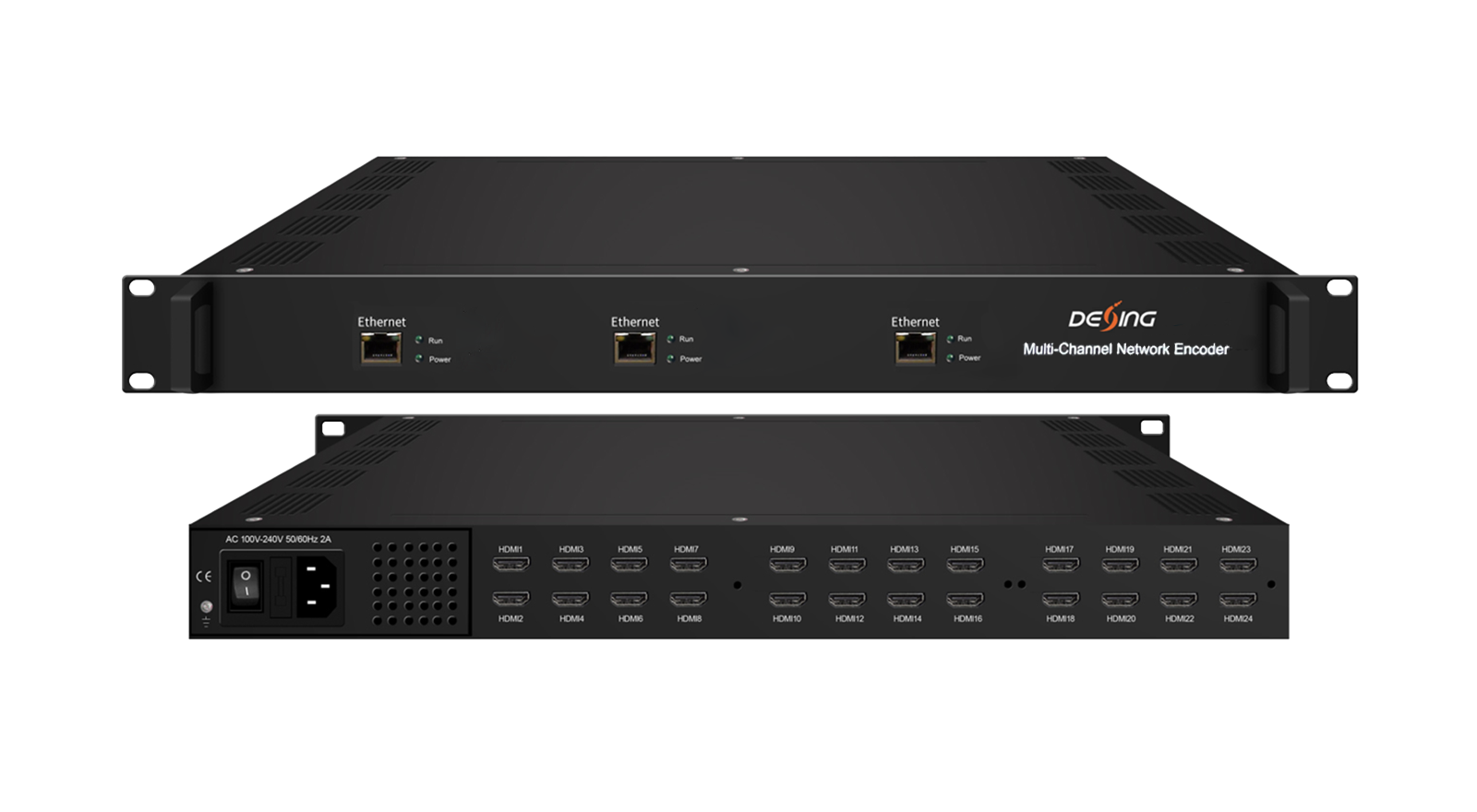 NDS3228M-N Multi-Channel Network Encoder(24HDMI, H.265/MPEG4 HD)