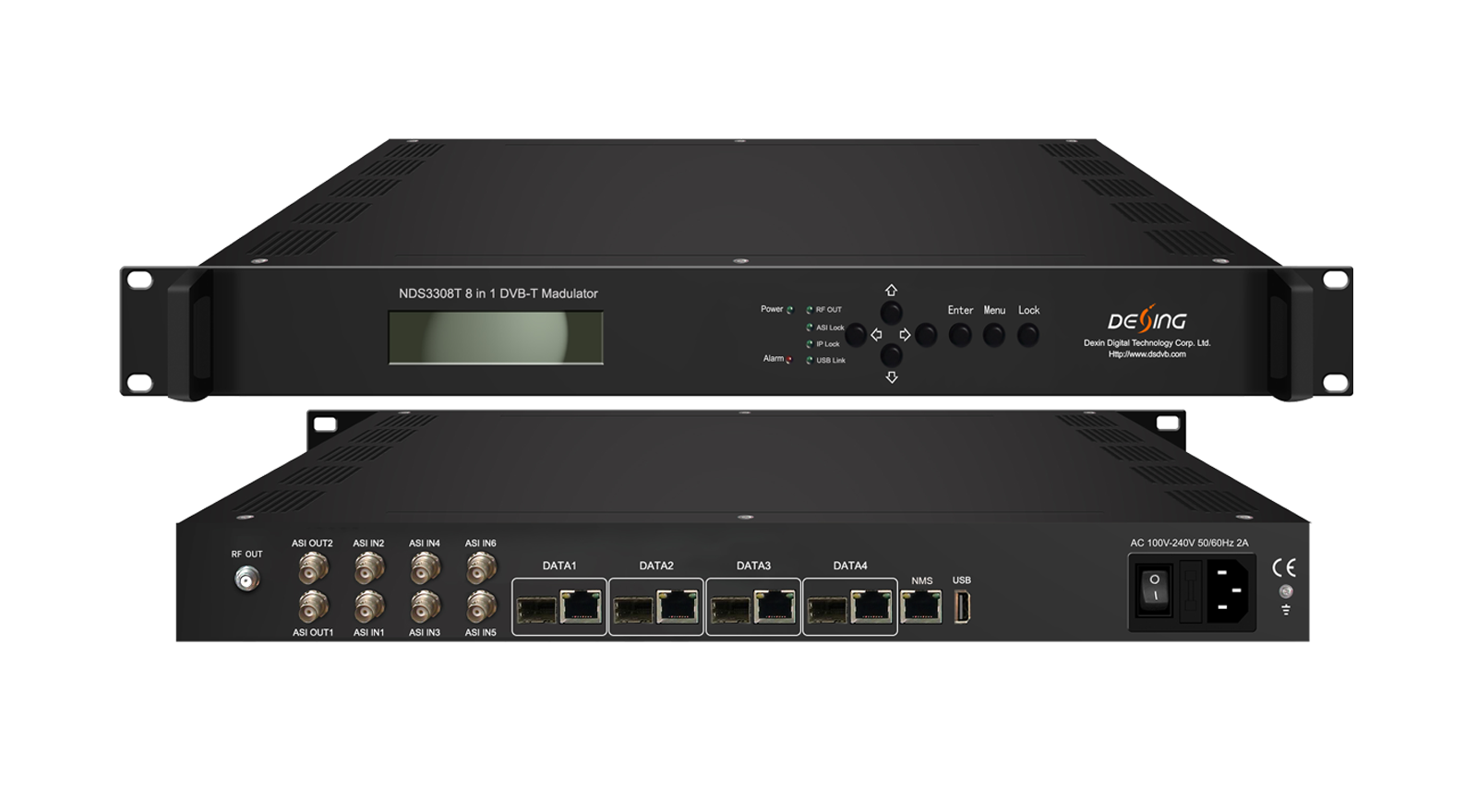 NDS3308T (V2) 8in1/16in1 DVB-T Modulator